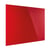 Designbord van glas, magnetisch b x h = 1500x1000 mm kleur intensief rood
