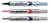 Viltstift Pentel MWL5S Maxiflo whiteboard rond 1mm blauw