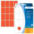 Etiket HERMA 2452 25x40mm rood 512 stuks