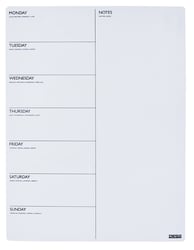 Magnetische planner Desq week 40x30cm magnetisch