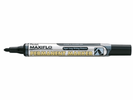 Viltstift Pentel NLF50 Maxiflo rond 1mm zwart