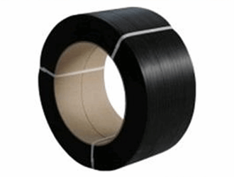 PP Band 16mm/0,83/1300mtr/Kern406 Zwart artikel afbeelding