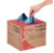 Poetsdoek WypAll X80 PowerClean 1-laags 28,2x42,70cm 160 vel draagdoos blauw 8294