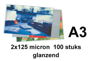 Lamineerhoes Quantore A3 2x125micron 100 stuks