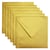 Envelop Papicolor 140x140mm Goud artikel afbeelding