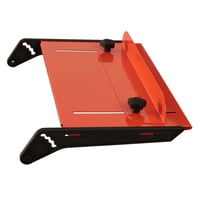 Werktafel kort oranje