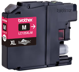 Inktcartridge Brother LC-125XLM rood