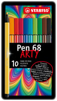 Viltstift STABILO Pen 68 blik assorti