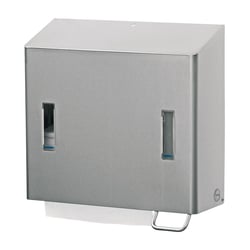 Santral classic, RVS - vouwhanddoek- & zeepdispenser
