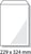 Envelop Hermes akte C4 229x324mm gegomd wit pak à 25 stuks