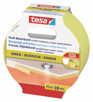 Afplaktape tesa® Professional 25mx38mm geel