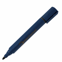 Viltstift detectie detectament rond zwart