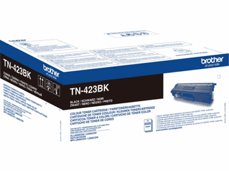 Brother TN423BK Toner, hoog rendement, single pack, zwart artikel afbeelding
