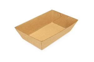 FSC® Kraft snackbakje A9 120x70x35mm