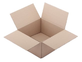 Verzenddoos Budget enkelgolf 200x200x110mm bruin artikel afbeelding