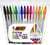 Balpen Bic Cristal multicolour etui à 15 kleuren artikel afbeelding