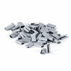 Sluitzegels voor kunststofband, lengte 30 mm breedte 16 mm, van metaal, VE = 2000 stuks