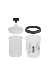 Paint Cup System 400ml, Filter Lid 190µm 50/pack