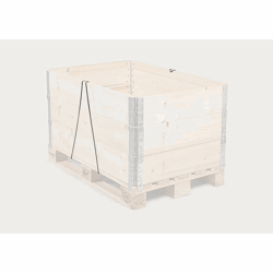 Framevergrendeling VE = 10 stuks voor 3 palletopzetranden