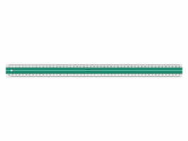 Liniaal Linex super S50 50cm transparant