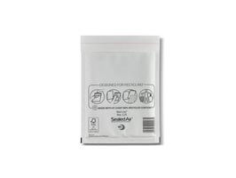 Mail Lite® C0 Luchtkussenenvelop, 210 x 150 mm, Kraftpapier, Wit (pak 10 stuks)