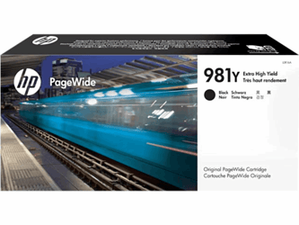 HP 981Y Toner, hoog rendement, single pack, zwart artikel afbeelding