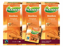 Thee Pickwick Fair Trade rooibos 25x1.5gr