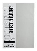Kopieerpapier Papicolor A4 120gr 6vel zilver