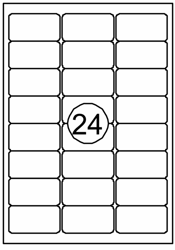 Etiket Quantore 63.5X33.9mm 360stuks artikel afbeelding