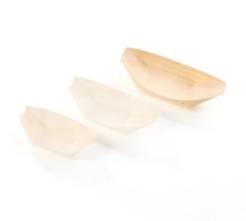 Bootje hout (FSC®), 115 x 70 mm