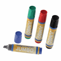 Flip-overmarker JUMBO lijndikte 2 - 10 mm, VE = 8 stuks verschillende kleuren