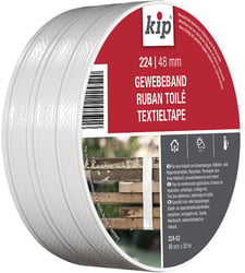 KIP 224 (52) Textieltape Standard 48 mm x 50 m Wit artikel afbeelding