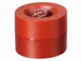 Papercliphouder MAUL Pro Ø73mmx60mm rood