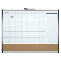 Whitebord Nobo maandplanner 58,5x43cm
