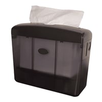 Dispenser Euro tafelmodel multifold handdoeken zwart
