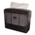 Dispenser Euro tafelmodel multifold handdoeken zwart