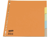 Staples Tabbladen gekleurd karton 23 rings, A4, 5 onbedrukte tabs (set 5 vel) artikel afbeelding