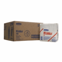 Kimberly Clark Wypall X80 poetsdoek, 1-laags, kleur wit. Verpakt per 4x50doek
