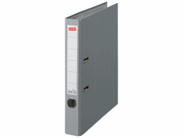 Staples Ordner Premium Rugbreedte 50 mm, lichtgrijs
