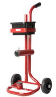 Multifunctionele Haspel voor polyester omsnoeringsband Rood