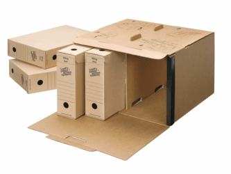 ARCHIEFCONTAINER LOEFF 4001 KARTON 410X275X370MM artikel afbeelding