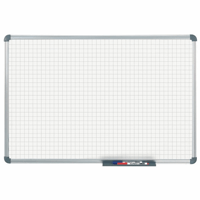 Rasterbord MAULstandard, wit raster 20x20 mm (Breedte: 1500 mm; Gewicht: 14.21 kg; Hoogte: 1000 mm)