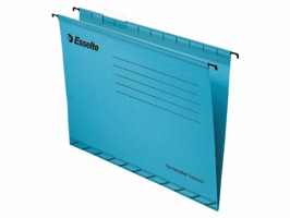 Hangmap Esselte Classic A4 V-bodem 345x240mm blauw