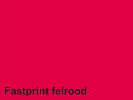 Kopieerpapier Quantore Colour A4 160gr felrood 50 vel