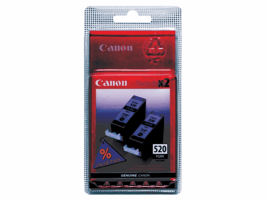 Inktcartridge Canon PGI-520 zwart 2x