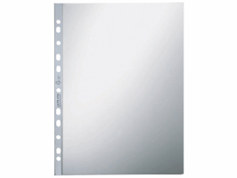 Leitz Showtas glashelder 0,08 mm, 11 rings (pak 100 stuks)