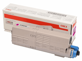 OKI 46490606 Toner, Single Pack, Magenta