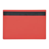 Etikethouders, VE = 50 stuks met magneetstrook (Breedte: 160 mm; Hoogte: 110 mm; Kleur: Rood; Voor papierformaat: A6)