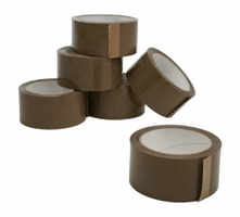 PVC 240 Tape 48mmx66m Bruin
