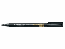 Viltstift Staedtler Lumocolor 319 special permanent F zwart